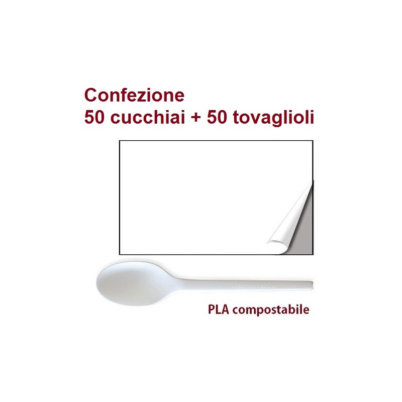 N.50 CUCCHIAI PLA+TOV.lo  - 1094052 | Novalberghiera