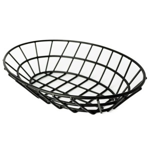 CESTO FILO METAL OVALE cm 24  - 1097002 | Novalberghiera