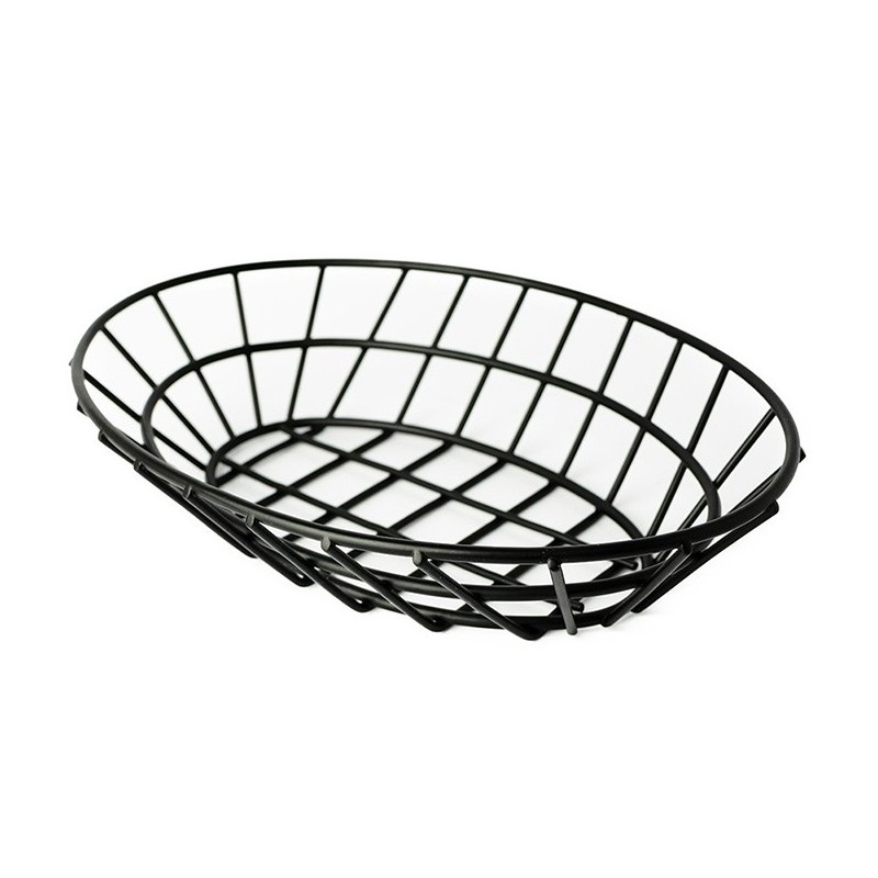 CESTO FILO METAL OVALE cm 24  - 1097002 | Novalberghiera