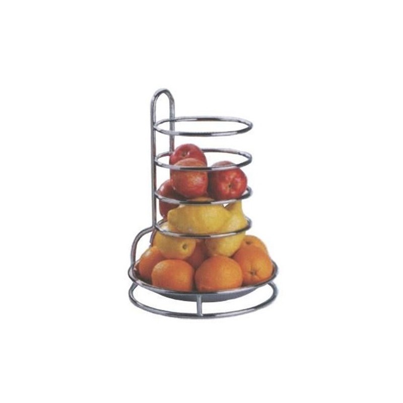 PORTA FRUTTA FILO INOX 27x32h  - 1021027 | Novalberghiera