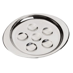 PIATTO LUMACHE INOX x 6  - 1171106 | Novalberghiera