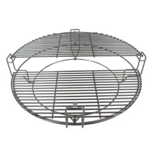 KAMADO GRIGLIA INOX 2 LIVELLI  - 1344003 | Novalberghiera