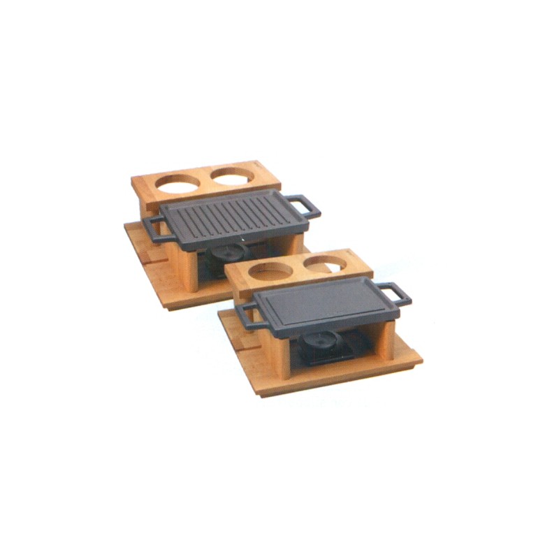 PIATTO GHISA C/BRUCIAT. cm 22x15  - 1410000 | Novalberghiera