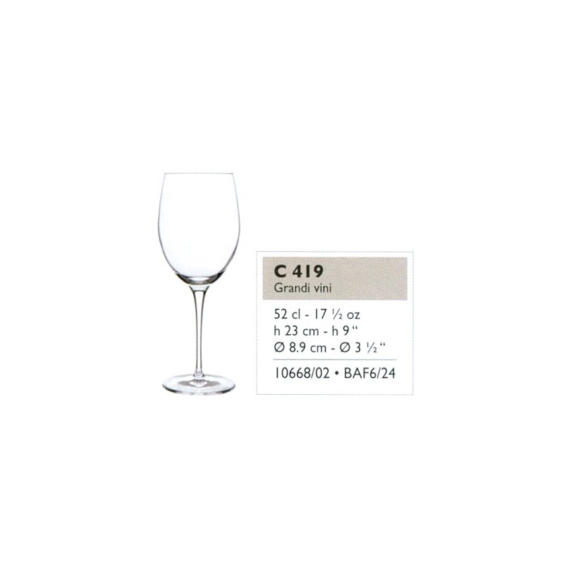 CALICE ROYALE BORGOGNA cl. 52  - 1415000 | Novalberghiera
