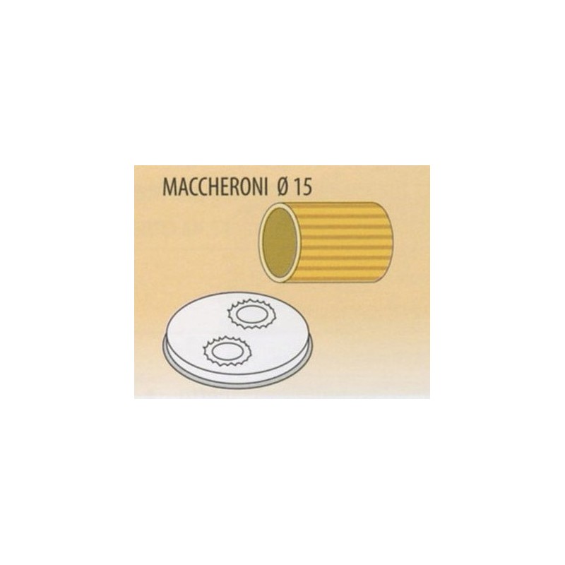 TRAFILA MACCHERONI Ø15x2,5-4  - 1432015 | Novalberghiera
