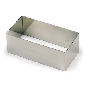 FASCIA INOX  RETT.cm11x3x3h  - 1601011 | Novalberghiera