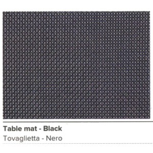 N.6 TOVAGLIETTE 42x33 NERO  - 17003 | Novalberghiera