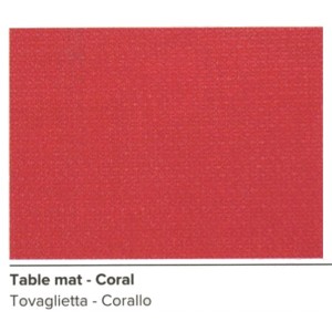 N.6 TOVAGLIETTE 42x33 CORALLO