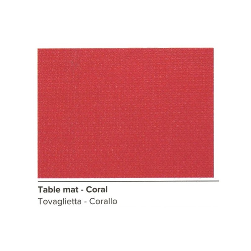 N.6 TOVAGLIETTE 42x33 CORALLO  - 17008 | Novalberghiera