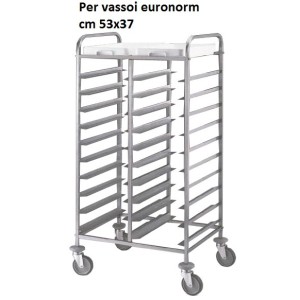 CARRELLO 24 VASSOI EN 89x60