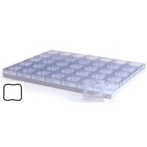 TEGLIA MONOP.QUADRO ONDINE  - 256009 | Novalberghiera