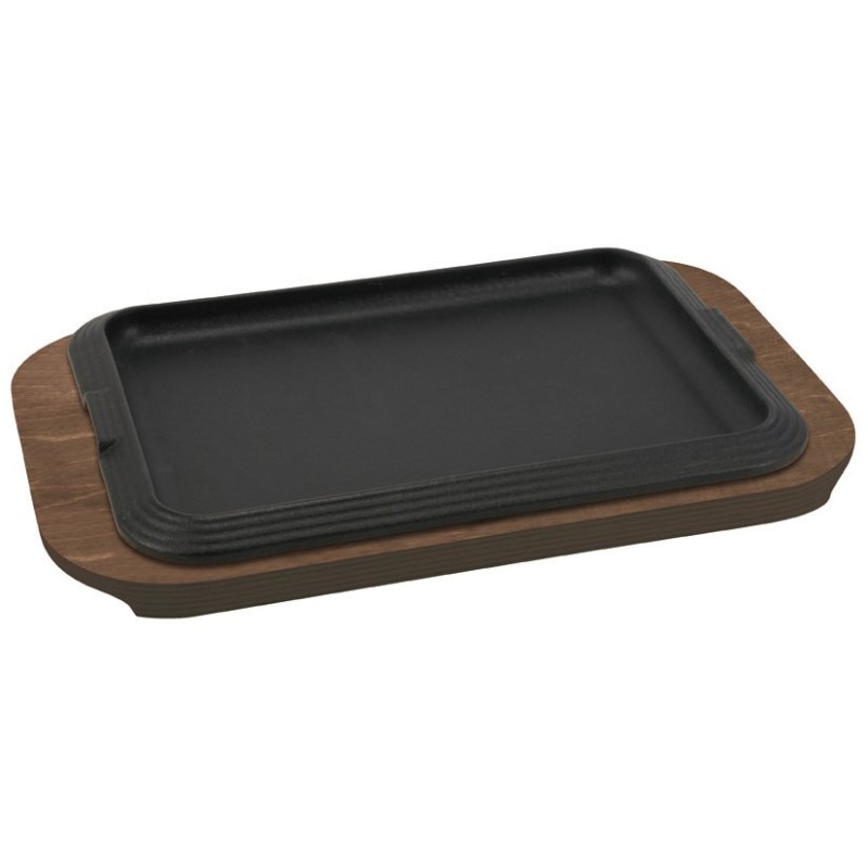 PIASTRA GHISA+LEGNO 30x22  - 2561030 | Novalberghiera