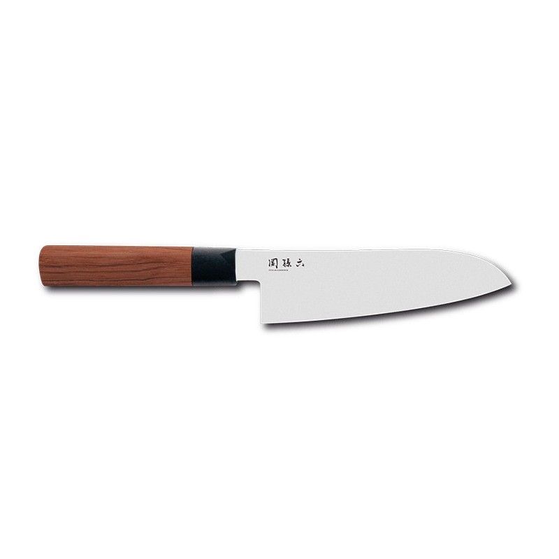 COLTELLO MAGOROKU RED SANTOKU CM 17  - 2685001 | Novalberghiera