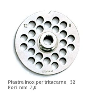 PIASTRA INOX x TRITAC. 32x7  - 2985070 | Novalberghiera