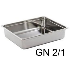 VASCA GN INOX 2/1 x 4h  - 3080004 | Novalberghiera