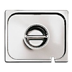 COPERCHIO INOX GN 1/3 mestolo  - 3087113 | Novalberghiera