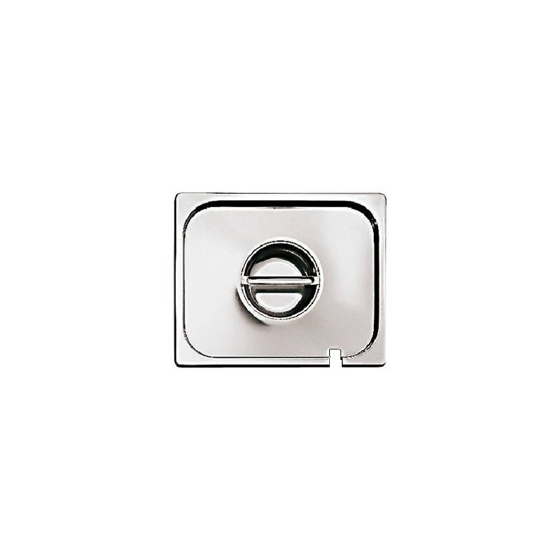 COPERCHIO INOX GN 1/3 mestolo  - 3087113 | Novalberghiera