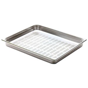 VASCA INOX FORATA GN 2/1x15h  - 3088015 | Novalberghiera