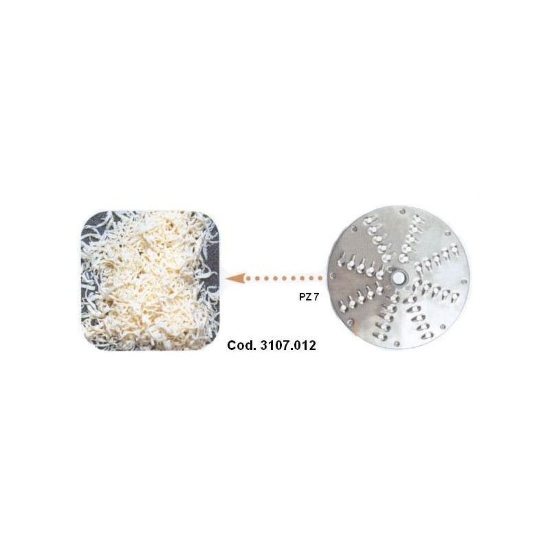 DISCO MOZZ. SFIL INOX PZ7  - 3107012 | Novalberghiera