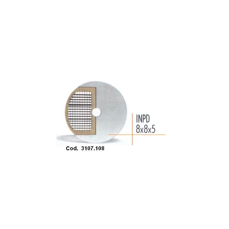 DISCO CUBETTI mm 8x8x5 -INPD  - 3107108 | Novalberghiera