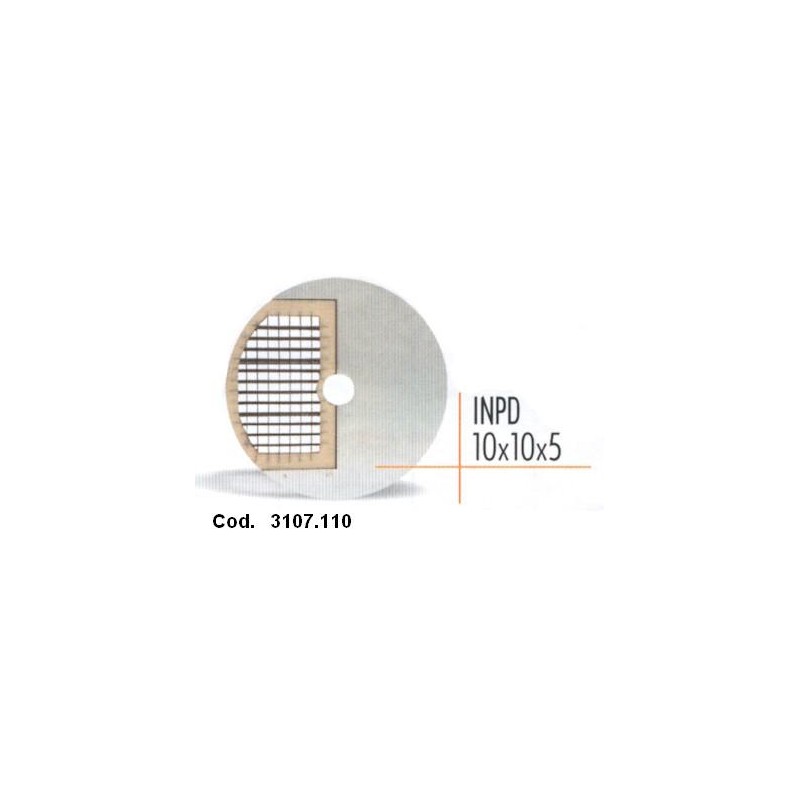 DISCO CUBETTI mm 10x10x5 -INPD  - 3107110 | Novalberghiera