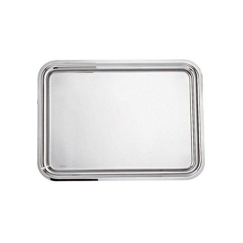 VASSOIO RETT.INOX cm 40x26  - 3234040 | Novalberghiera