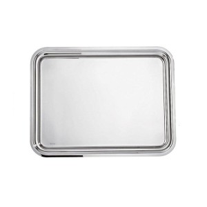 VASSOIO RETT.INOX cm 50x38  - 3234050 | Novalberghiera