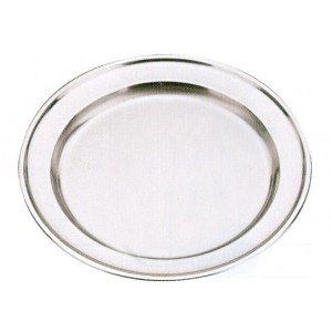 VASSOIO INOX TONDO cm 40  - 3259040 | Novalberghiera
