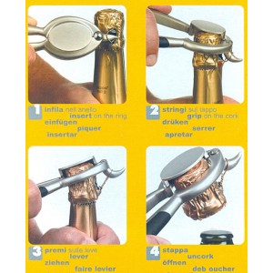 PINZA CHAMPAGNE MONOPOL  - 4210001 | Novalberghiera