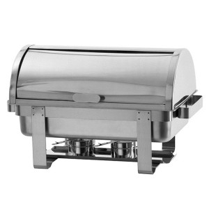 CHAFING DISH INOX roll/ec GN 1/1  - 4332003 | Novalberghiera