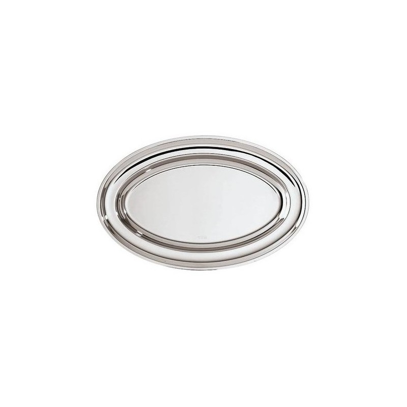 OVALE INOX cm 40x27  - 4551040 | Novalberghiera