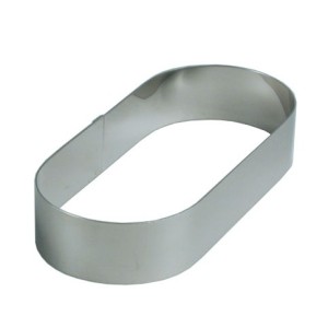 ST OVALE INOX cm 22x20x4h  - 4565022 | Novalberghiera