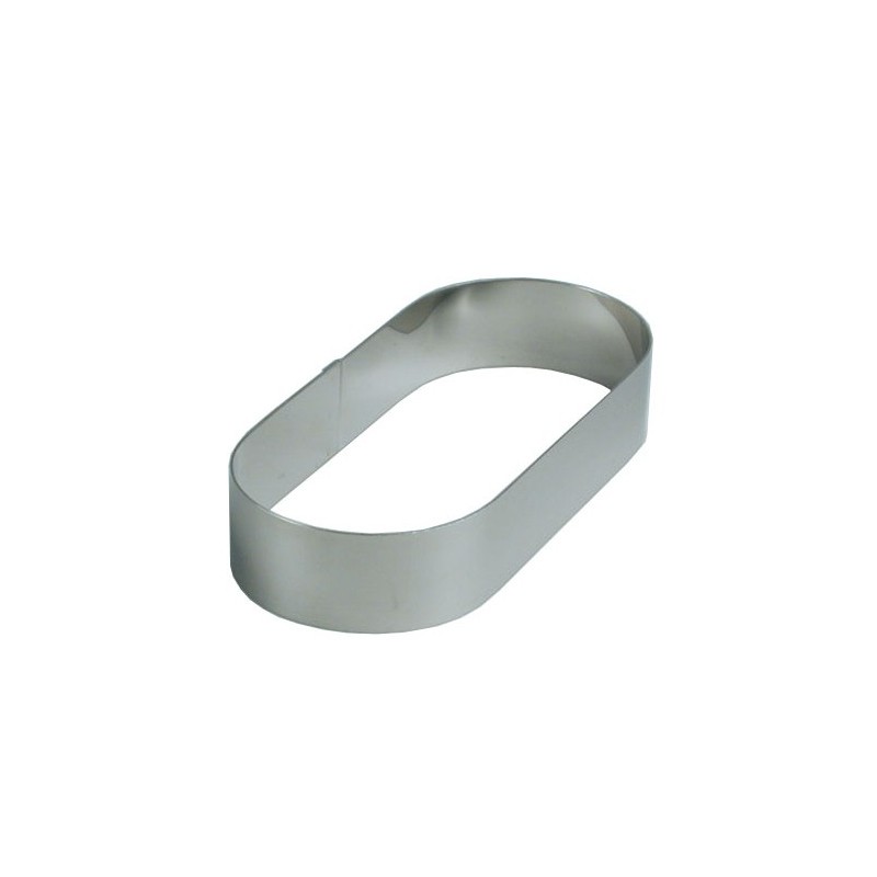 ST OVALE INOX cm 26x23x4h  - 4565026 | Novalberghiera