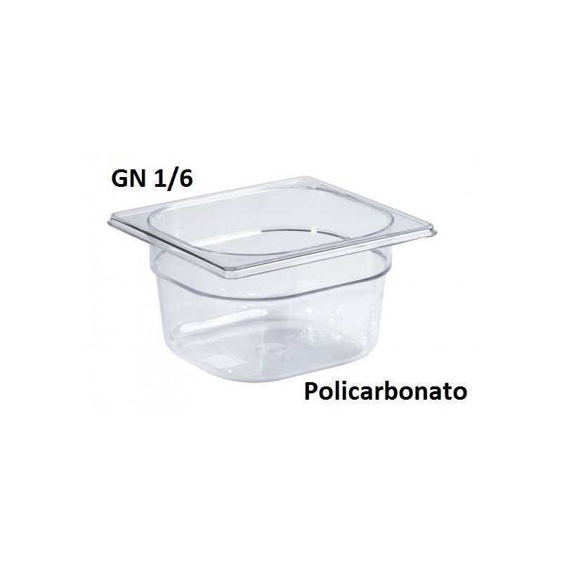 VASCA POLICARB. GN 1/6  - 4614999 | Novalberghiera