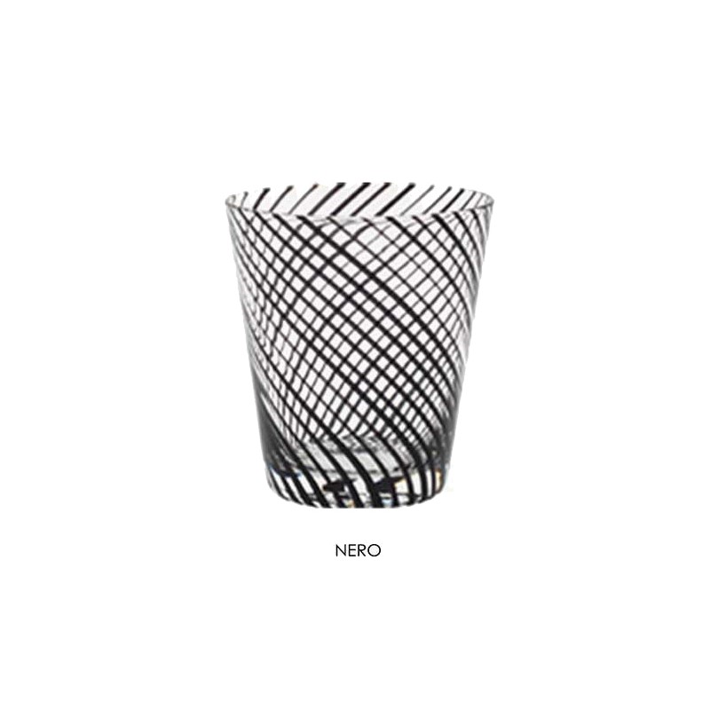 BICCHIERE FLORES NERO cl.32  - 4653002 | Novalberghiera
