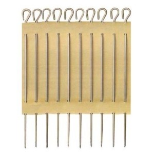 CONF. 10 SPIEDINI INOX cm56  - 5087056 | Novalberghiera