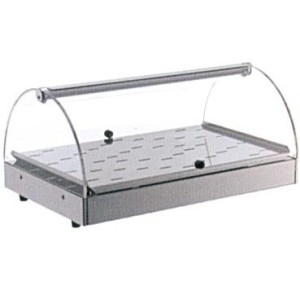 VETRINA CALDA INOX 1P.cm50  - 5178101 | Novalberghiera