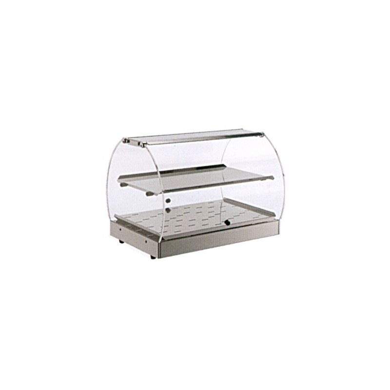 VETRINA INOX CALDA cm 50-KOKY  - 5179011 | Novalberghiera