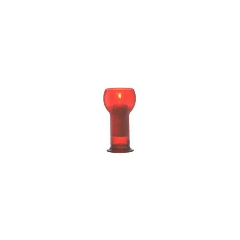 PORTACANDELA -LUCILLA rosso  - 5274001 | Novalberghiera