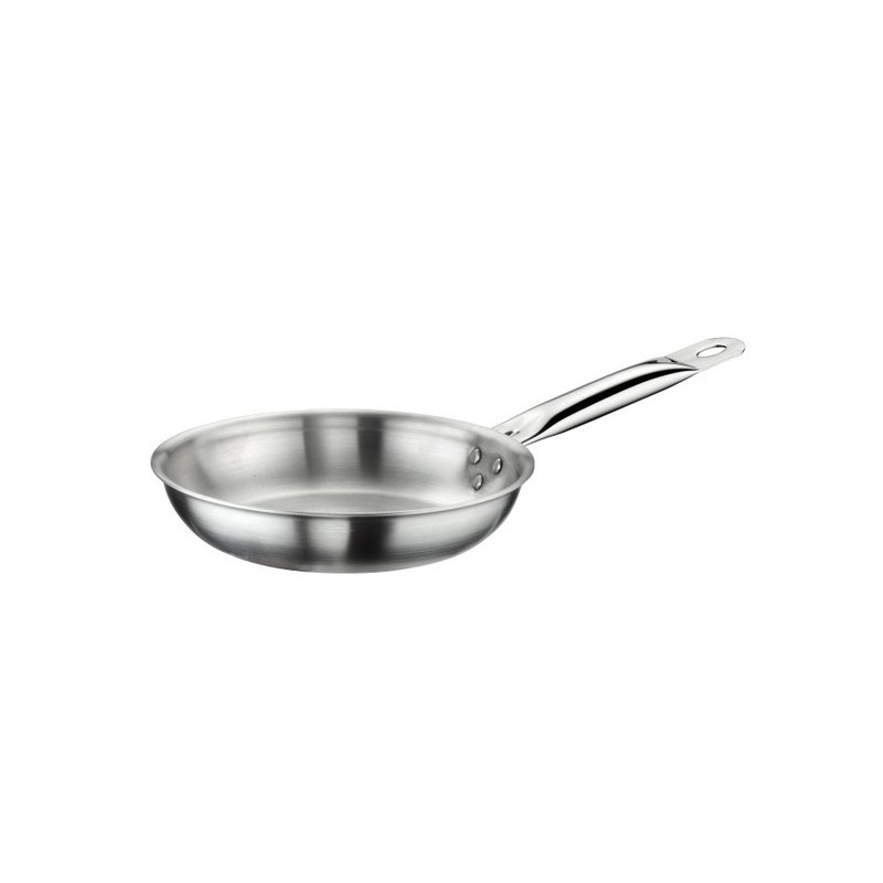 PADELLA INOX TRIM. cm20x4,5h  - 5298020 | Novalberghiera
