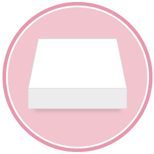 BASE CAKE DESIGN cm.40x40x5h  - 543040 | Novalberghiera