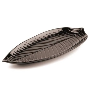 FOGLIA MELAMINA NERA 53x29  - 5686153 | Novalberghiera