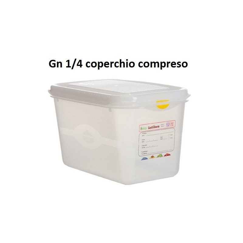 VASCA GN 1/4 POLIPR.C/COPERCHIO  - 5704999 | Novalberghiera