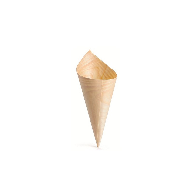 N.50 CONI LEGNO cm 8x19,5h (12)  - 5712195 | Novalberghiera
