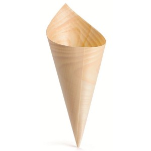 N.50 CONI LEGNO cm 9x22 h (12)