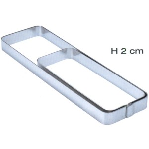 RETT. ANG.T.INOX mm 280x80x20h  - 5813001 | Novalberghiera