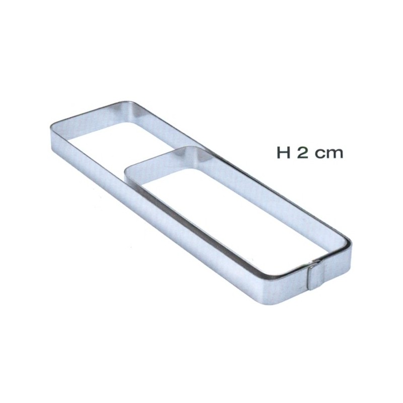 RETT. ANG.T.INOX mm 280x80x20h  - 5813001 | Novalberghiera