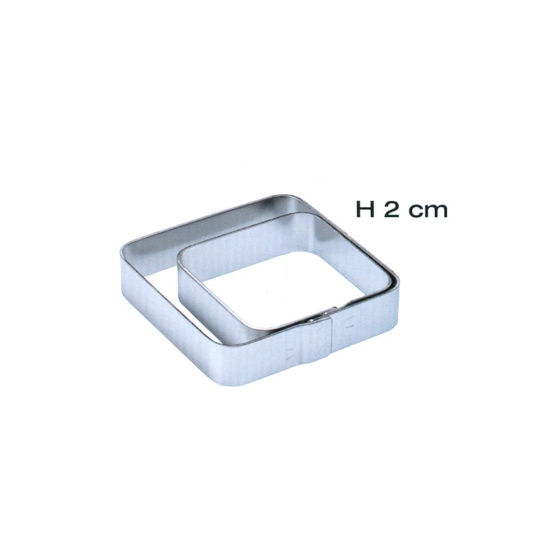 QUADRO ANG.T.INOX mm 70x70x20h  - 5813007 | Novalberghiera