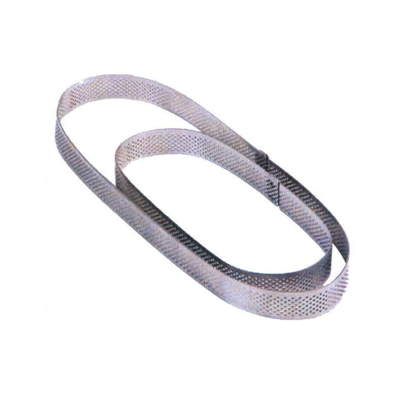 OVALE.INOX MICROF.mm 290x90x20h  - 5819001 | Novalberghiera
