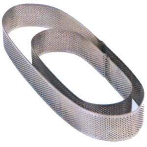 OVALE.INOX MICROF.mm 190x70x35h  - 5819002 | Novalberghiera